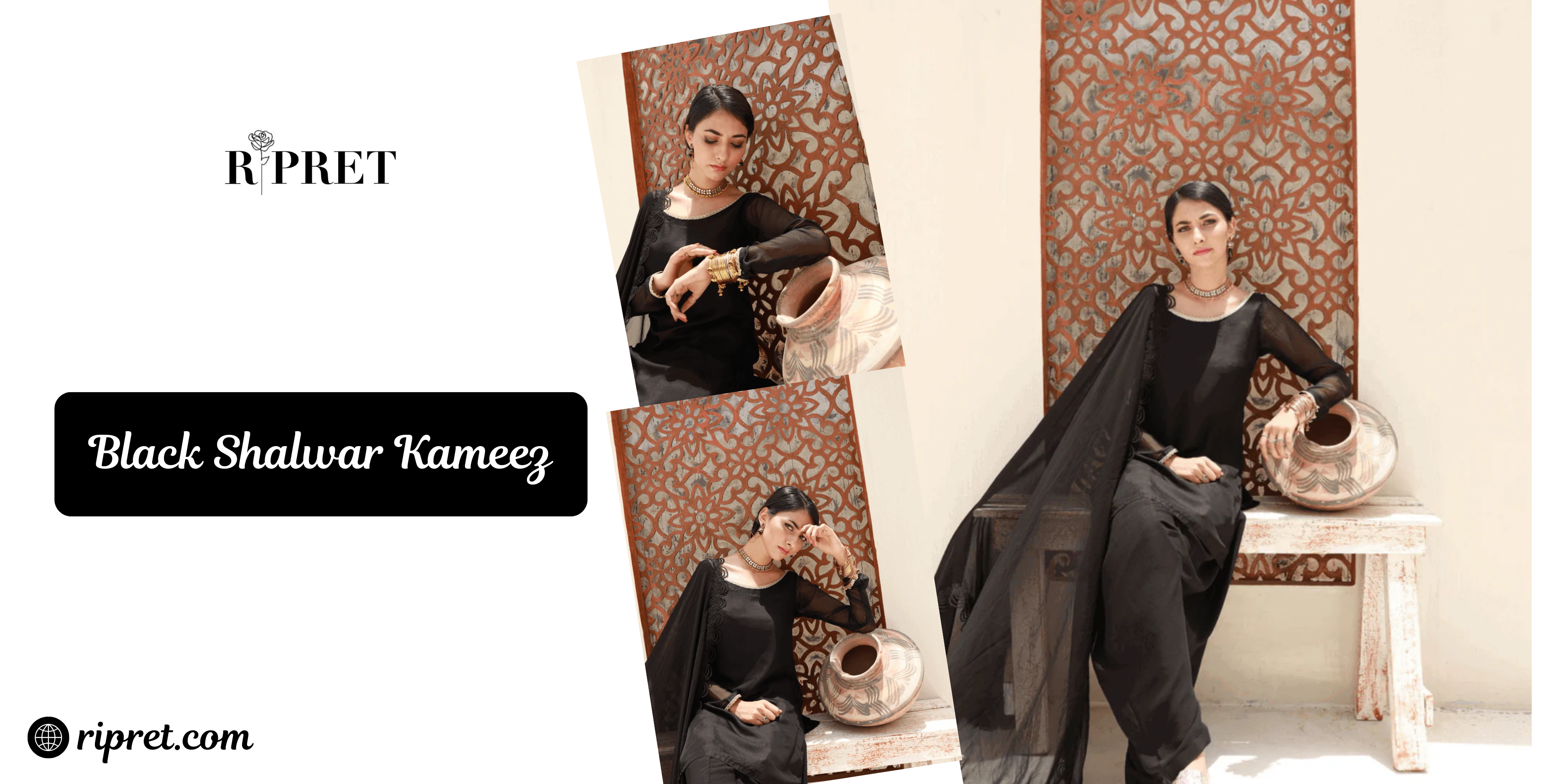 black shalwar kameez